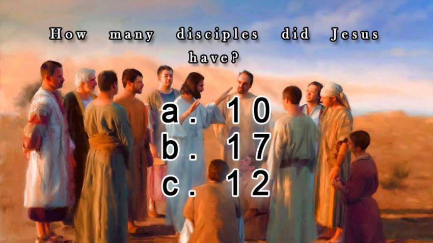 How many disciples did Jesus have? - Bible Quiz Catholic Television