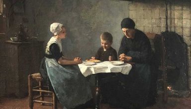 روٹی کھانے سے پیشتر کی دُعا - غریبوں اور محتاجوں کے لئے دُعا کرنا - کھانے میں برکت - خُدا کی مہربانی